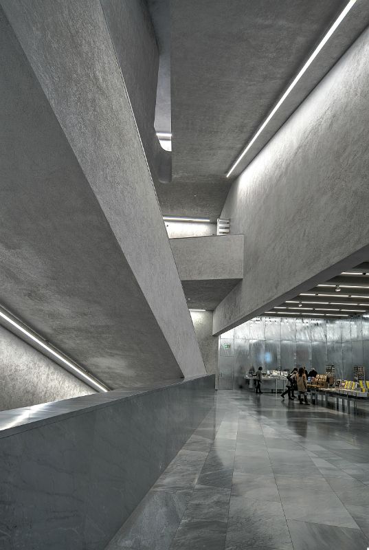 Kunstmuseum Neubau Foyer (Christ + Gantenbein 2016)